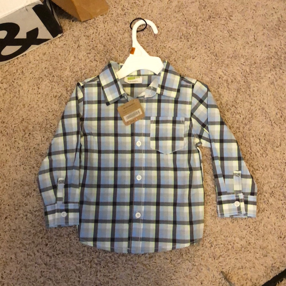NWT toddler button down shirt
